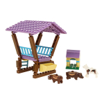 Конструктор блочный Аусини Мир чудес "Большой сад" 413эл. коробка 24706