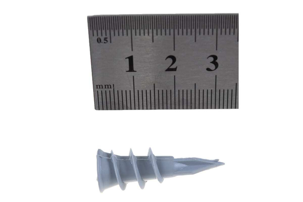 ДЮБЕЛЬ СТРОЙБАТ Д/ГИПСОКАРТОНА DRIVA НЕЙЛОНОВЫЙ 40ШТ 26296