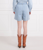 шорты + пояс circuito Pinko - голубой(100701 A0MM)