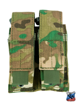 Подсумок SSO ПОБ 2 ПЯ-ГЛОК MOLLE на липучке. Мультикам