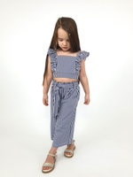 02-70-7 Комплект для девочки (топ и брюки)