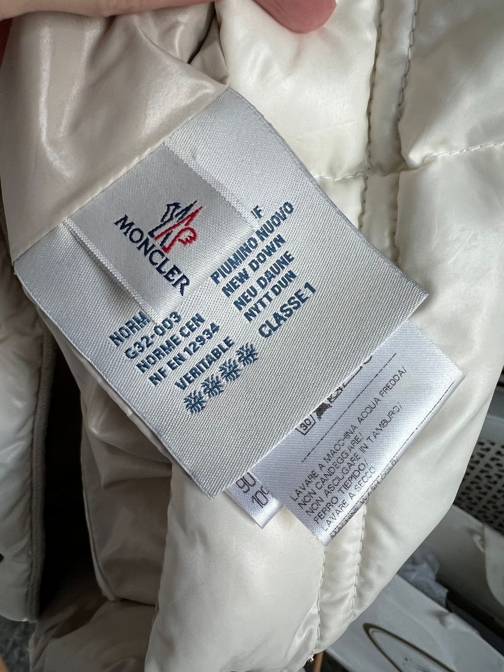 Зимний пуховый конверт Moncler, 62