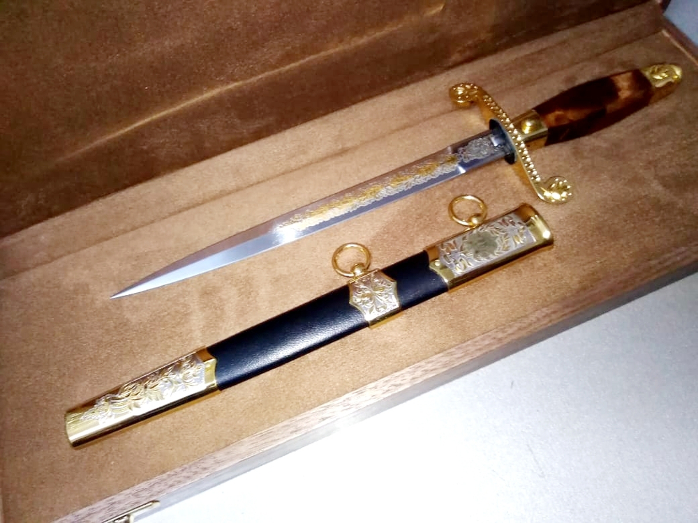 Кортик сувенирный "Офицерский 75 лет Победы"