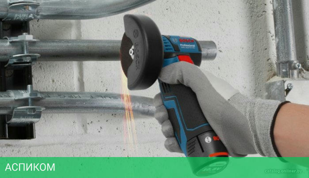 Угловая шлифмашина Bosch GWS 12V-76 Professional с 1 АКБ 2 Ah (0615990M3E)