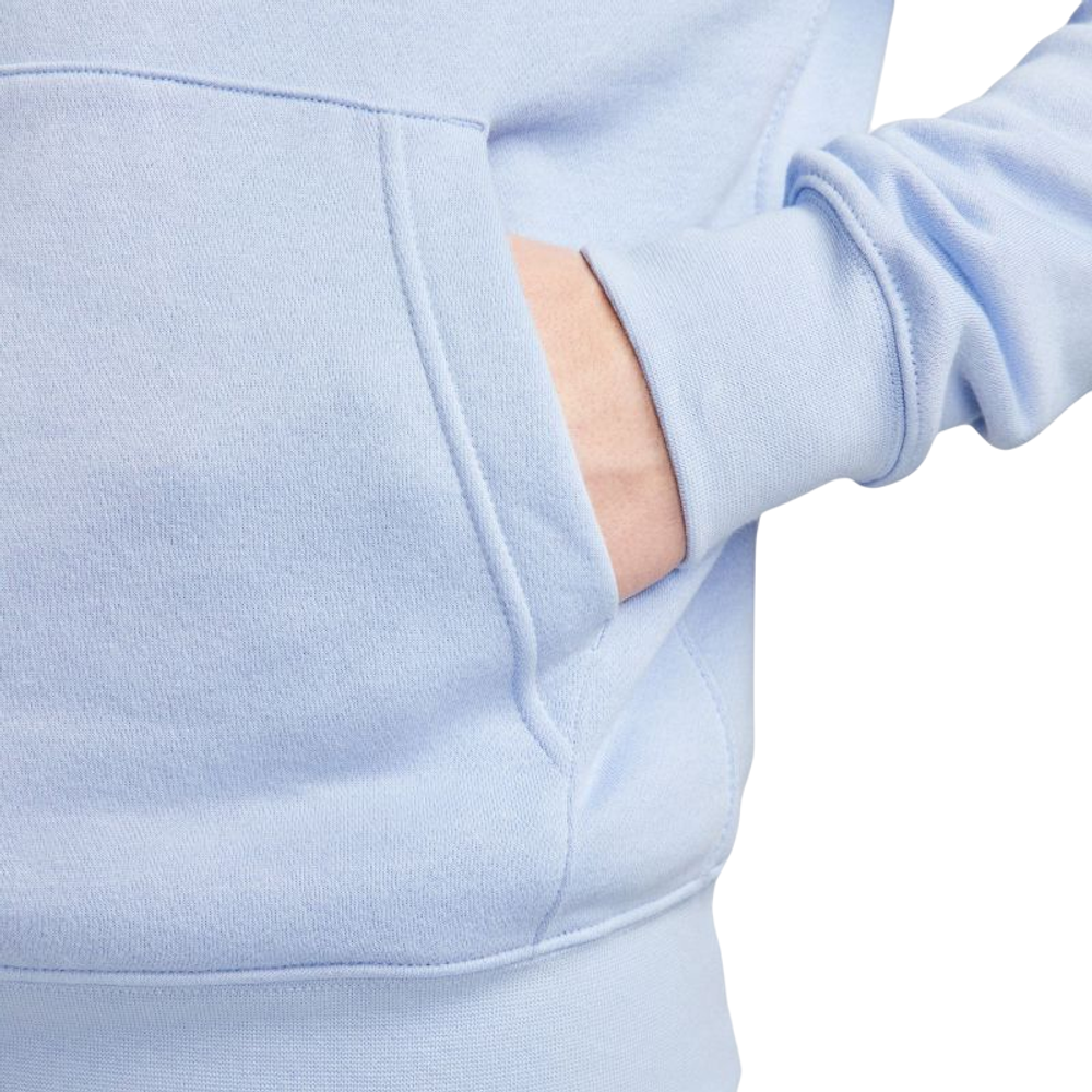 Мужская кофта теннисная Nike Sportswear Club Fleece Pullover Hoodie - cobalt bliss/cobalt bliss/white