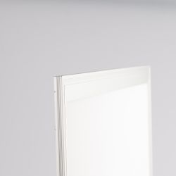 Светодиодная панель ЭРА Грильято SPL-540-W-65K-040 40Вт 6500К 588x588x8 белая без драйвера с ушками ультратонкая | Панели с внешним драйвером
