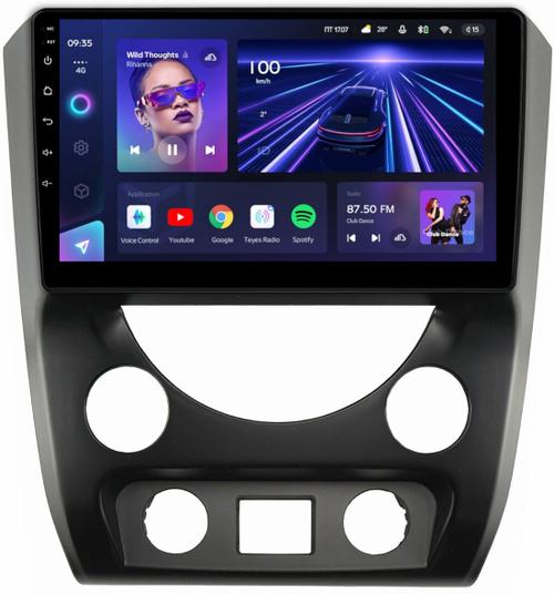 Магнитола для SsangYong Rexton 3 Y290 2012-2017 - Teyes CC3L монитор 9" IPS на Android 10, CarPlay, 4G SIM-слот