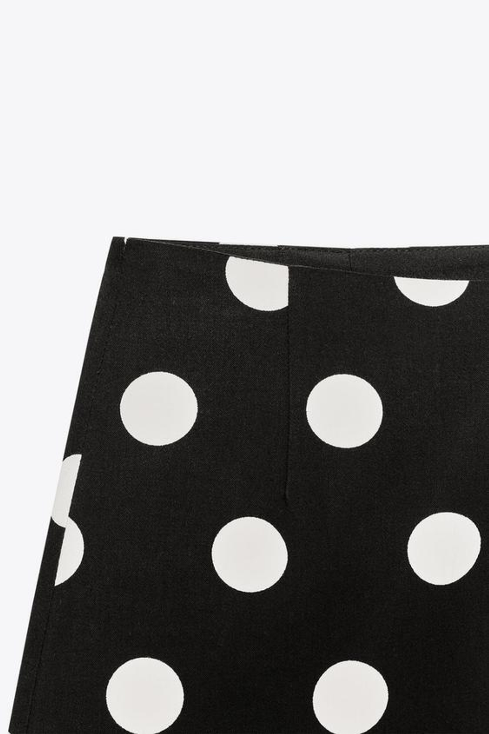 ZARA ШОРТЫ С ВЫСОКОЙ ПОСАДКОЙ, ЧЕРНЫЙ/БЕЛЫЙ