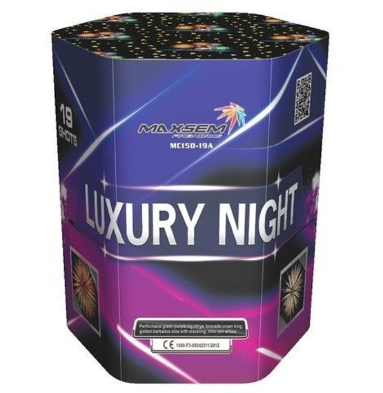 Батарея салютов LUXURY NIGHT (19/1,5) MC150-19A