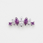 Orion tops with colored gems