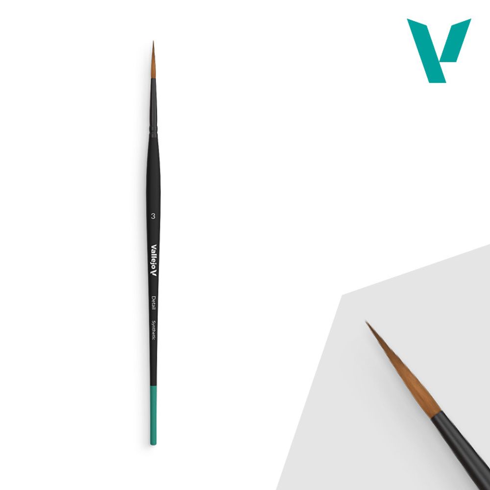 Round Synthetic Brush No. 3 Round Synthetic Brush No. 3