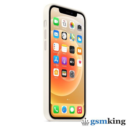 Apple Silicone Case with MagSafe iPhone 12 | 12 Pro White (Белый) MHL53ZM/A