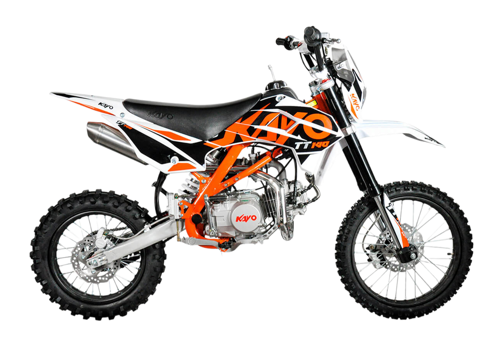 Питбайк KAYO BASIC TT140EM 17/14 KRZ (механ. сцепл., эл. стартер 2022 г.)