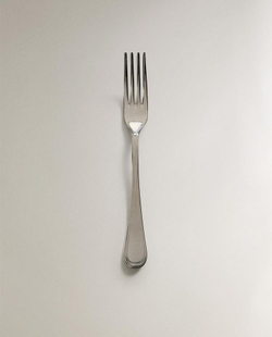 ZARA HOME ВИЛКА ДЛЯ ДЕСЕРТА, СТАЛЬНОЙ СЕРЫЙ