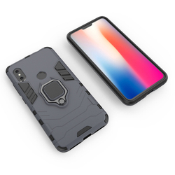 Противоударный чехол с кольцом Panther Case для Xiaomi Redmi Note 6 Pro