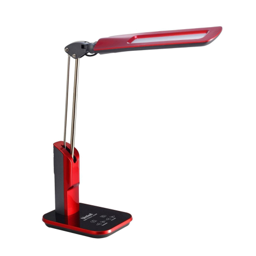 TLD-515 Red/9W/Светильник настольный/LED/900Lm/6 режимов в диапазоне 2700-6400K/С диммером/Цвет-красный