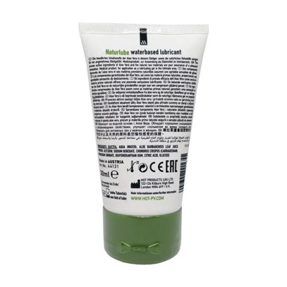 Лубрикант на водной основе с Алое Вера / NATURELUBE WATERBASED LUBRICANT 30 мл.