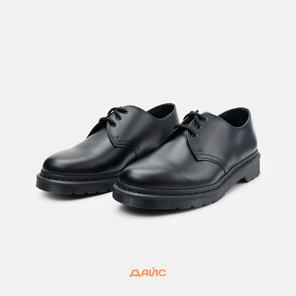 Ботинки Dr. Martens 1461 Mono Smooth артикул:14345001 - купить в магазине Дайс