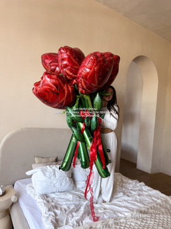 Букет фольгированных роз