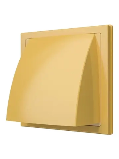 Выход стенной пластиковый ERA D125 мм 150x150 мм бежевый