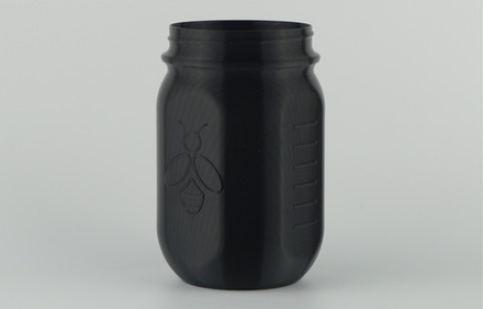 Пластик для 3D принтера PETG Черный 1 кг. Катушка