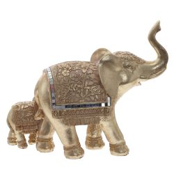 GAEM Фигурка декоративная "Слоны", L22 W10 H19 см