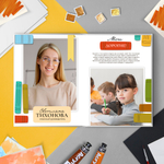 PSD-Шаблон фотокниги "Книги"