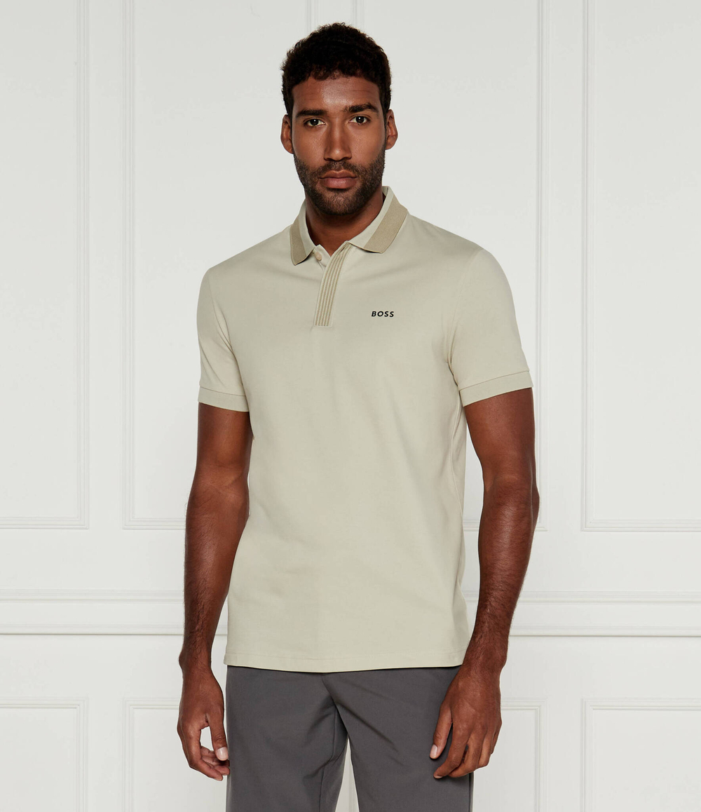 Поло Paddy BOSS GREEN - бежевый(50519761)