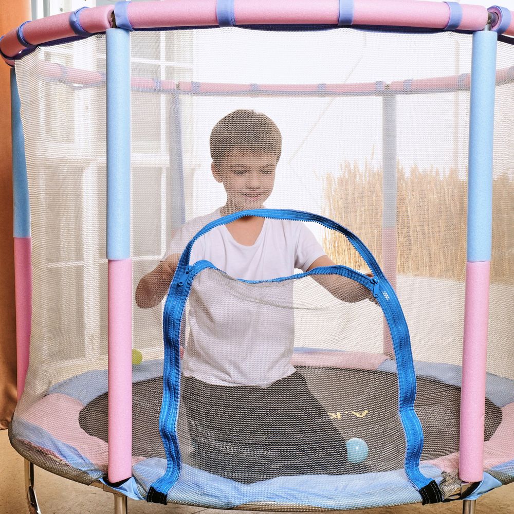 Батут детский DFC A.KOU KIDS 55&amp;quot; (140 см) с сеткой