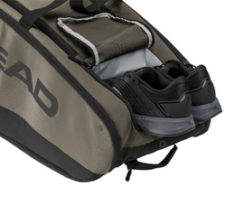 Сумка теннисная Head Pro X Racquet Bag XL - thyme/black