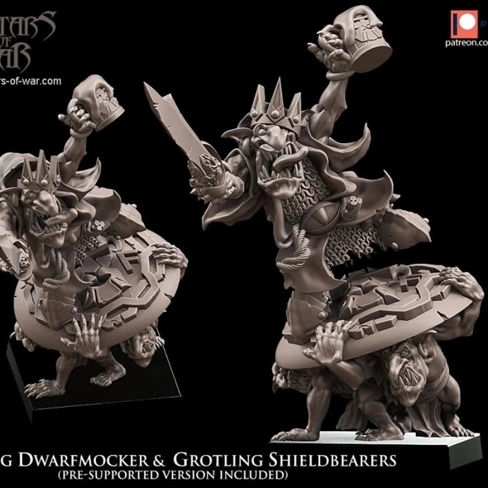 Goblin boss on Shield
