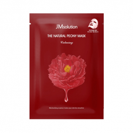 JMSolution The Natural Peony Mask Calming Успокаивающая маска с экстрактом цветка пиона, 30мл