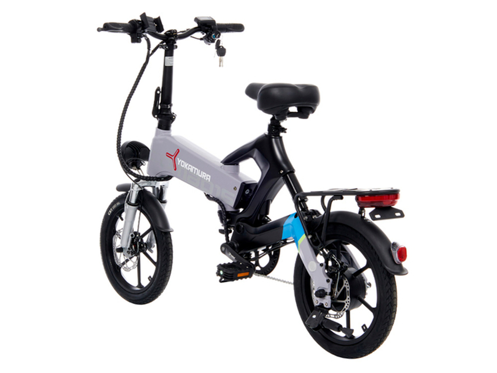 Электровелосипед Yokamura Combo 16 (Grey Black)
