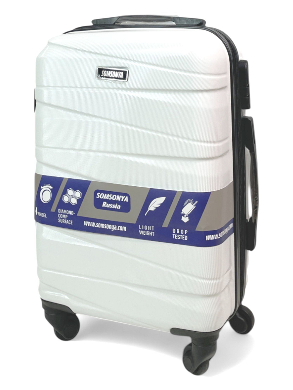 Ручная кладь Bon-Voyage Model Ten, Белый, S
