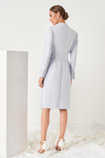 51464 Платье женское (голубой мел)