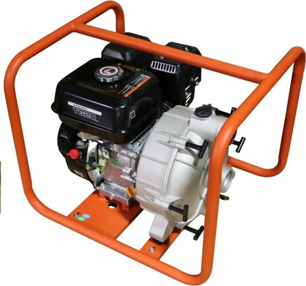 Мотопомпа бензиновая ZONGSHEN TG 20 для грязной воды 1T90STG20