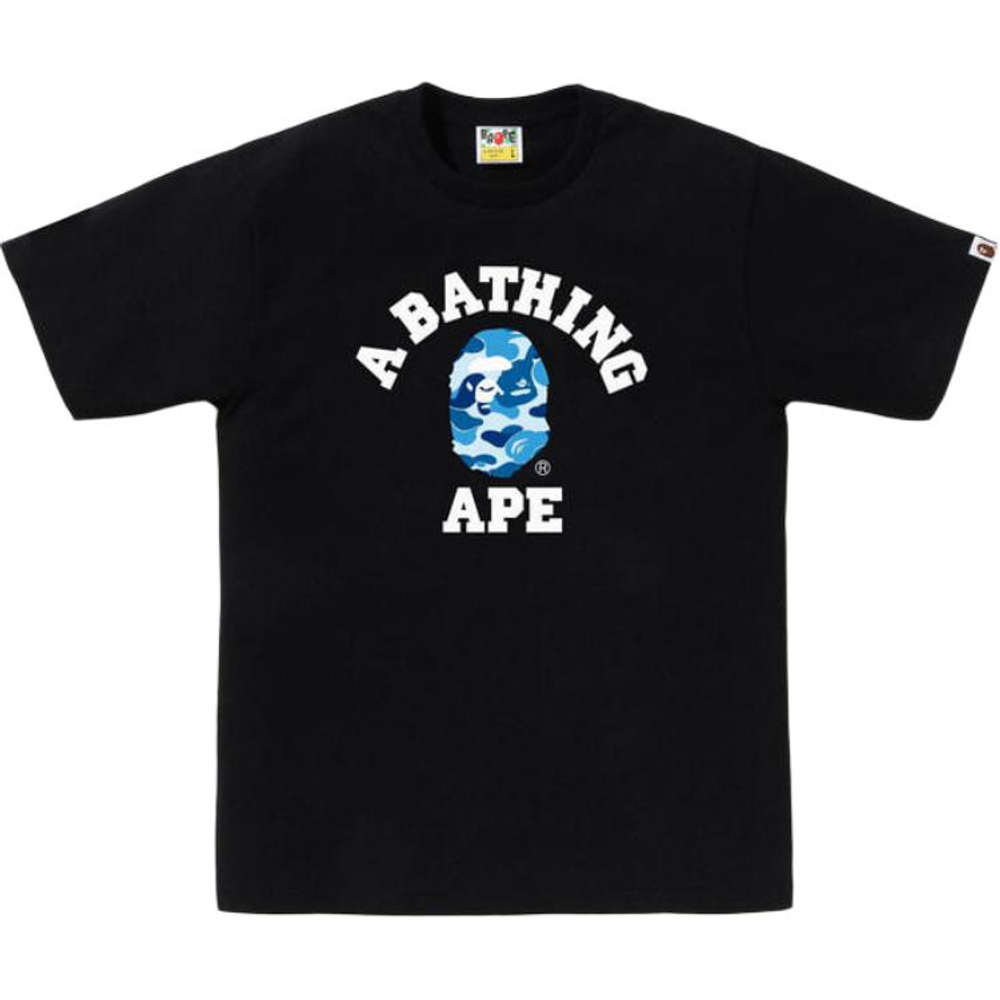 A Bathing Ape Bathing Ape Ss26 Футболка черный синий