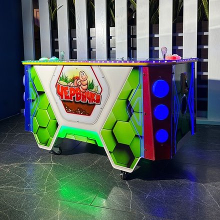 Детский игровой аппарат «Червячки»