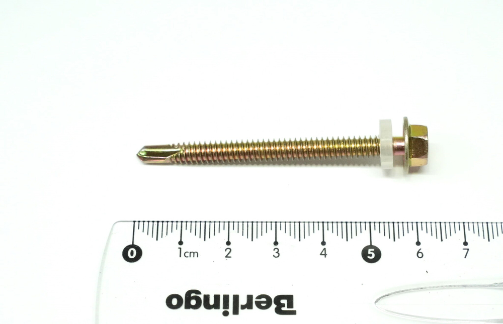 САМОРЕЗЫ A &T КРОВЕЛЬНЫЕ 5,5Х60 ЖЕЛТЫЙ ВЕС