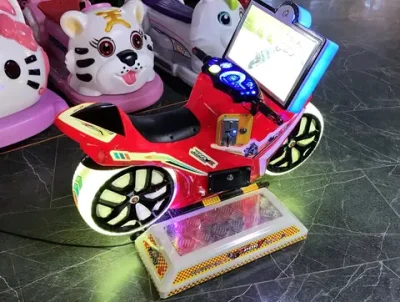 Детский игровой автомат «Безумные мотогонки Mini»