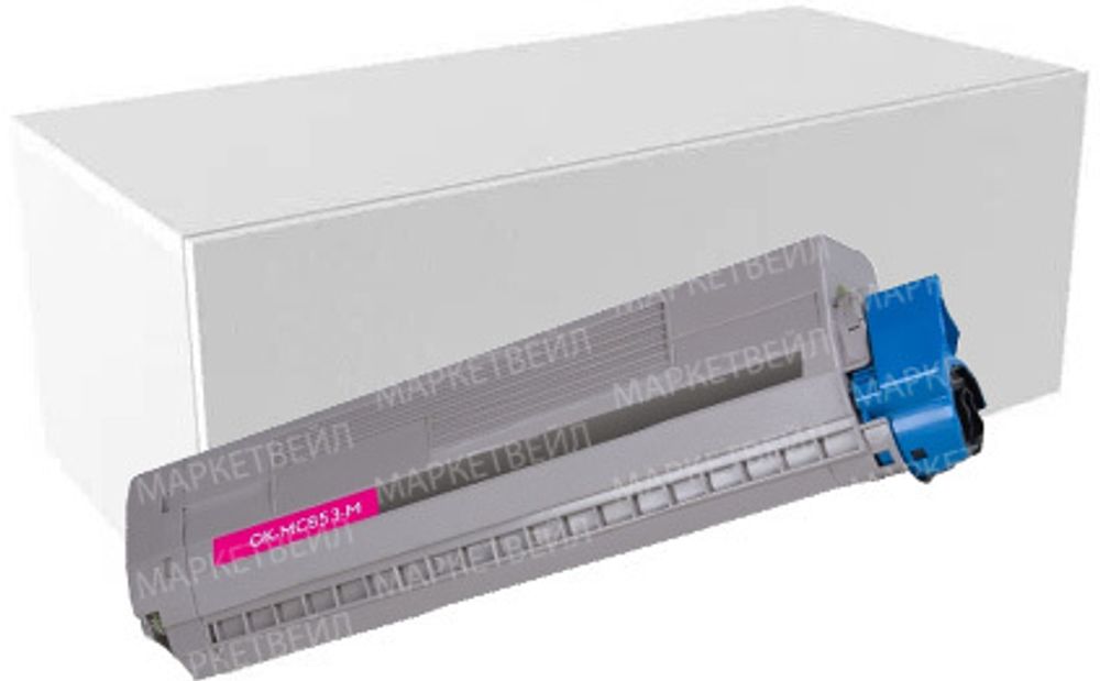 Картридж WBox, аналог OKI 45862846/45862815 для MC873/MC883 (10K) Magenta