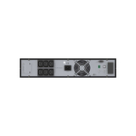 Онлайн ИБП ДКС серии Small Rackmount, 1000 ВА/900 Вт, 1/1, 6xIEC C13,EPO, USB, RS-232, RJ45, Rack 2U, 2x9Ач