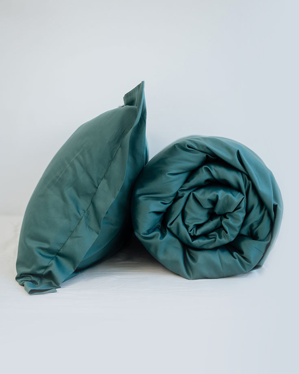 Комплект Сатин Изумрудный