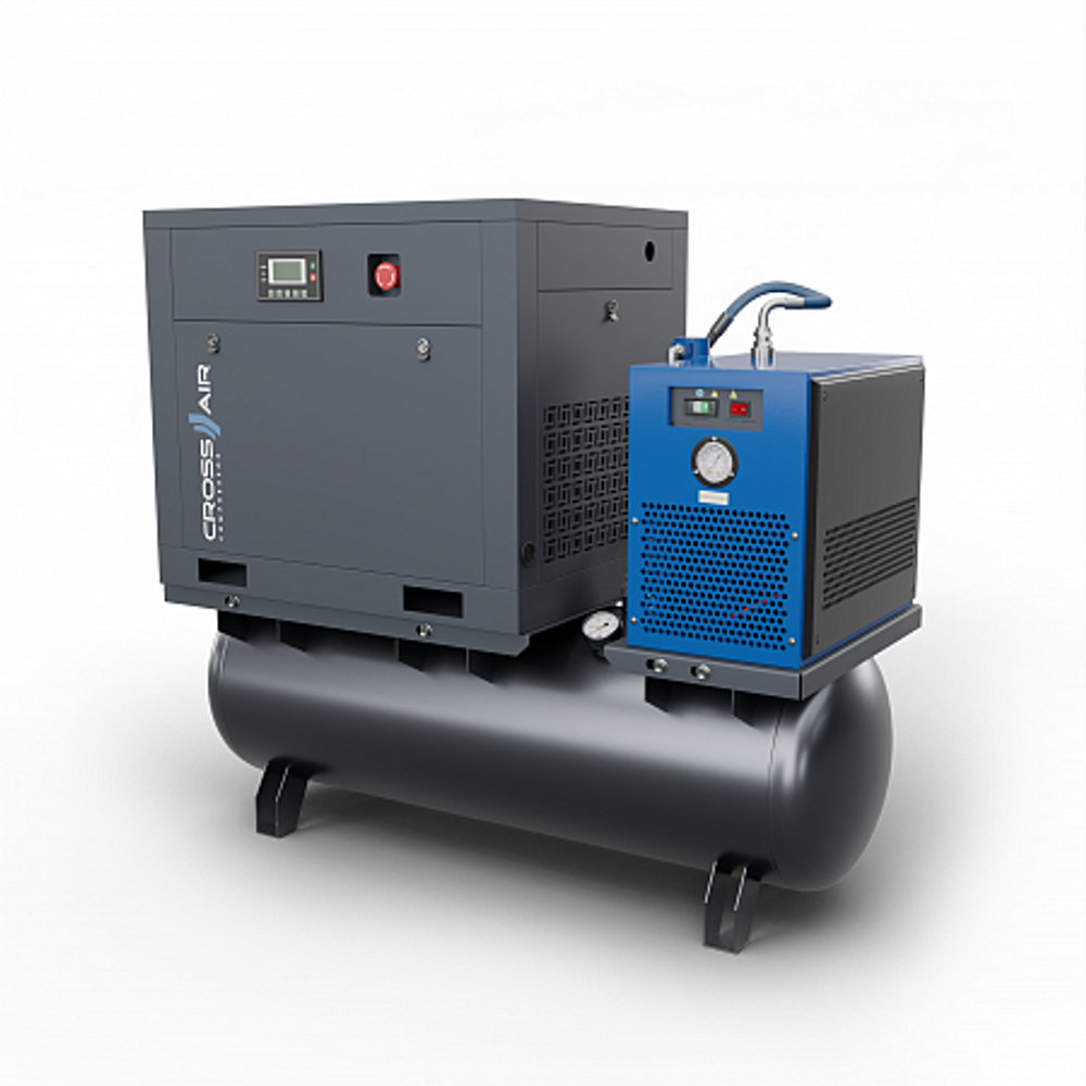 Компрессорная станция для лазерной промышленности CrossAir СА15-16GA-500DRY