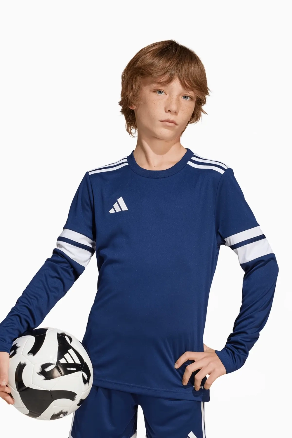 Футболка с длинными рукавами adidas Squadra 25 Детская - темно-синий