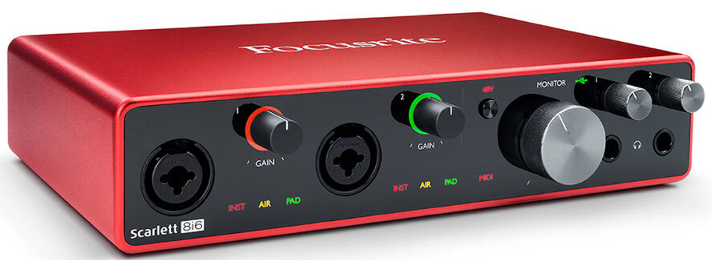 Focusrite Scarlett 8i6 3rd Generation
