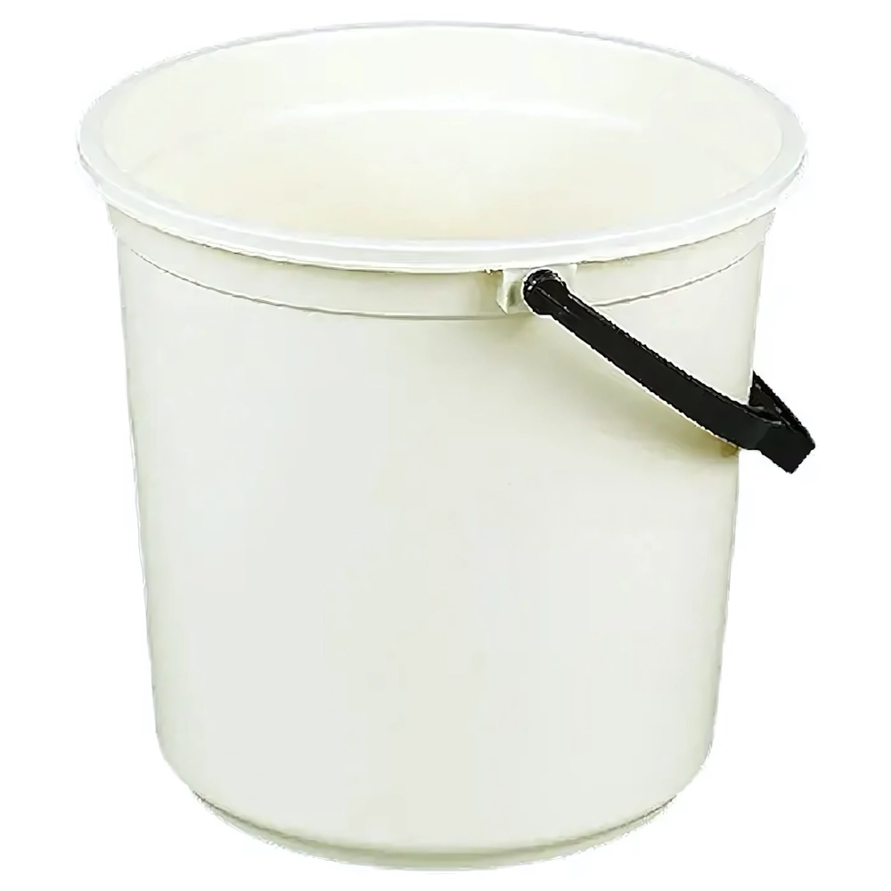 Ведро Тюльпан 8л (Слоновая кость))