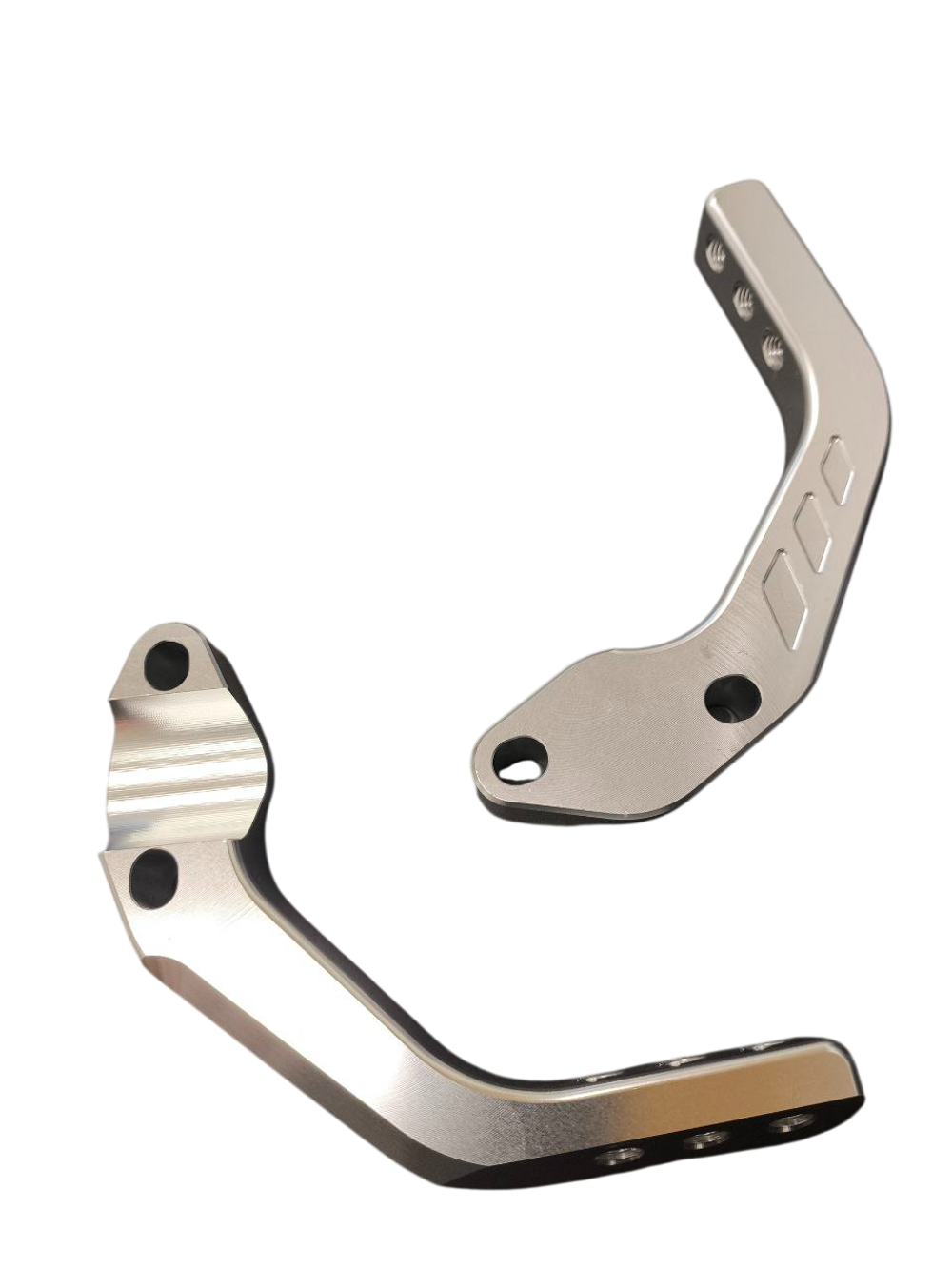 Крепление защиты рук к траверсе