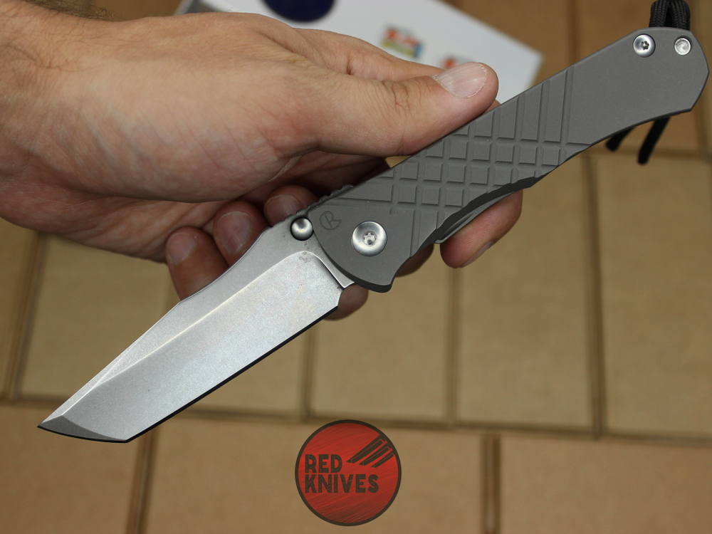 Нож Chris Reeve Umnumzaan Tanto - рукоять титан CR/UMNUT