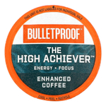 BulletProof, The High Achiever, кофе в капсулах, средней и темной обжарки, 10 капсул по 13 г (0,47 унции)